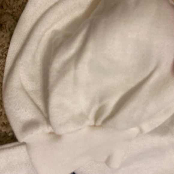 Vintage Canada Niagra Falls Hooded Sweatshirt White with Blue Trim Very Good Lg. - Picture 11 of 17